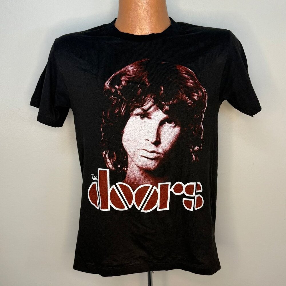 Vintage 1980s The Doors T-Shirt, Jim Morrison, Touch of Gold Size Medium